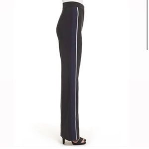 Socialite Black, Blue & White Striped Highwaist Pants size Small